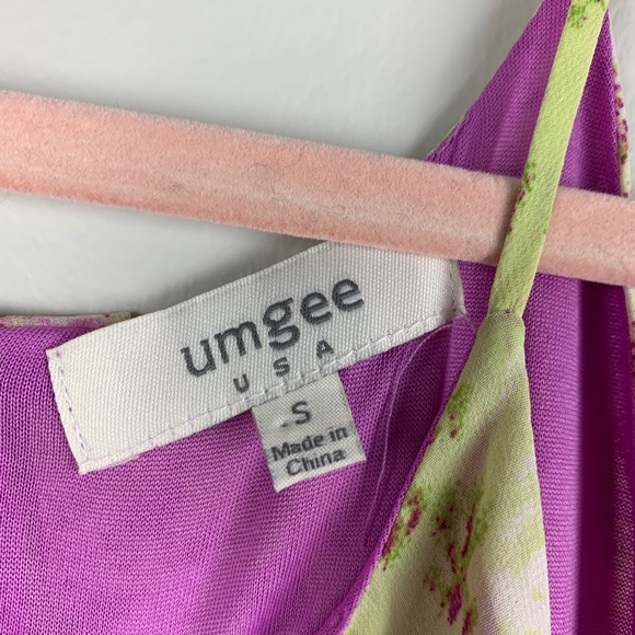 Umgee Floral Sleeveless Maxi Dress Size Small - Picture 3 of 6